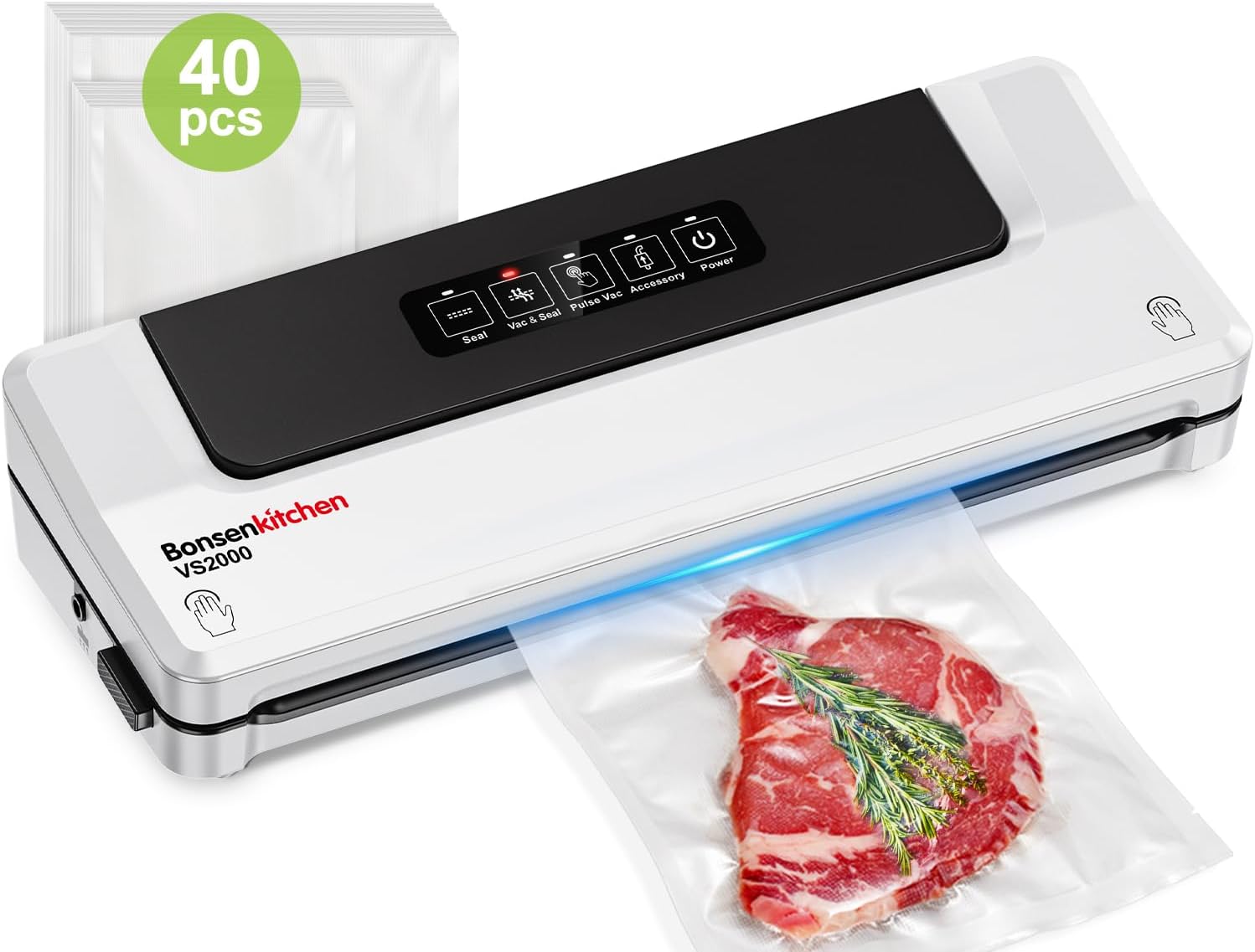 Bonsenkitchen Vakuumiergerät Budget-Tipp für Kräuter 2025