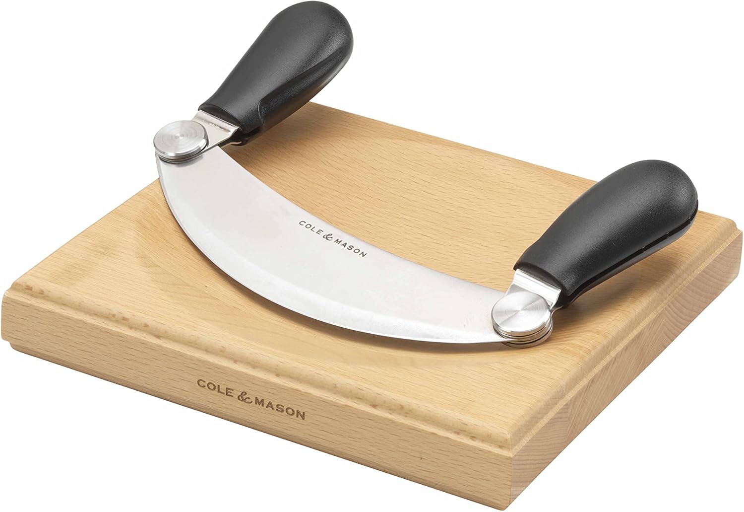 Cole & Mason Ashden Wiegemesser Set mit Akazienholz Brett 2025