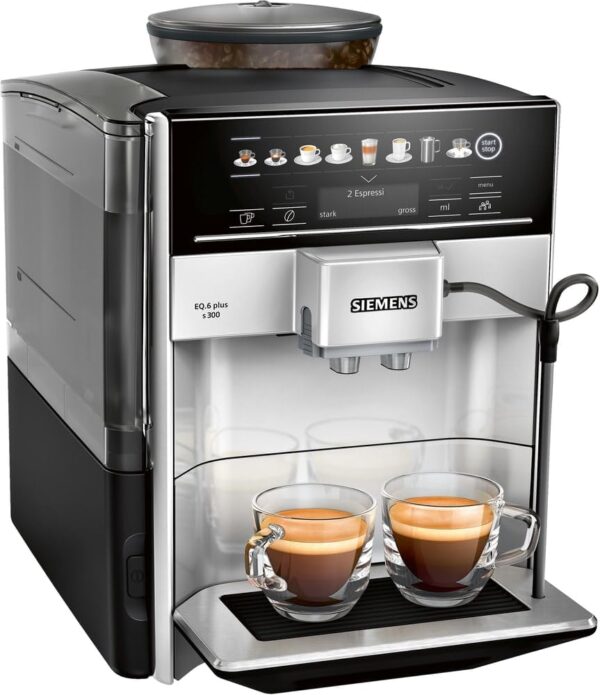 „Siemens EQ6 Kaffeevollautomat fürs Büro – bis 50 Tassen pro Tag