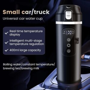 Wasserkocher 12V schnell mit Smart-Touch-Panel im Auto