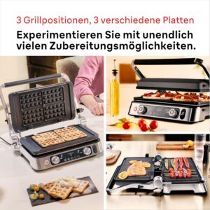 Braun MultiGrill 9 Pro Balkon Tischgrill mit Deckel und Boost-Funktion für aromatisches Grillen