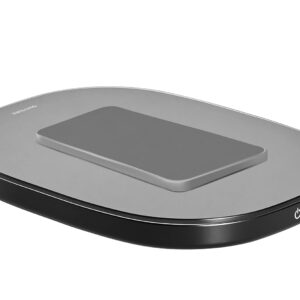 ZWILLING ENFINIGY digitale Küchenwaage bis 10 kg in Schwarz mit Glasplatte & induktiver Ladefunktion