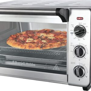 eißluft Minibackofen Russell Hobbs 20 l Edelstahl AirFry Grill Toast Backen