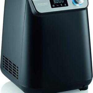 Mini Eismaschine SEVERIN EZ 7407 aus Edelstahl mit Kompressor und Joghurtfunktion