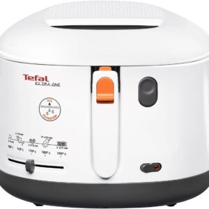 Tefal Filtra One Fettfriteuse mit Ölfiltersystem und antihaftbeschichtetem Einsatz Titel: Fettfriteuse Tefal Filtra One – kompakte Fritteuse mit Ölfilter & 1900 Watt