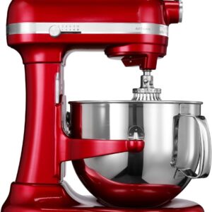 KitchenAid 6,9 L Professional Küchenmaschine mit Schüsselheber und 6,9-Liter-Edelstahlschüssel in Empire-Rot