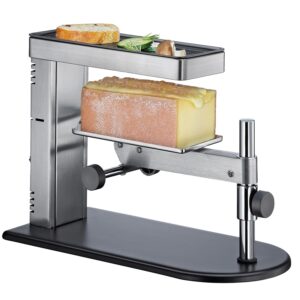 Schweizer Raclette Grill aus Edelstahl mit Käse-Schmelzer und Temperaturregelung von Spring