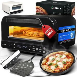 elektro pizzaofen für zuhause mit 450 grad