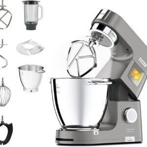 Kenwood Titanium Chef Patissier XL Küchenmaschine mit integrierter Waage und heizbarer Schüssel