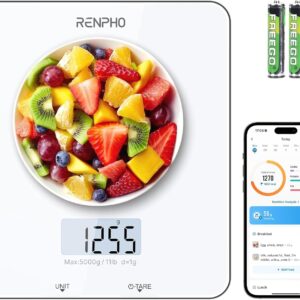 Renpho Smart Kitchen Scale smarte Küchenwaage mit Bluetooth und App-Anbindung