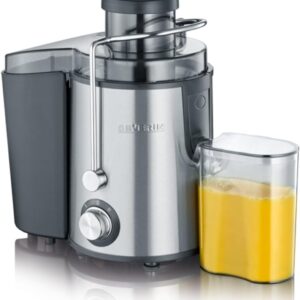 Severin ES 3566 Entsafter Testsieger 2025 unter 100 Euro mit 75-mm-Schacht