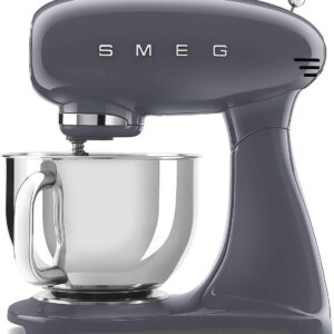 Smeg SMF03 Retro-Küchenmaschine im 50er-Jahre-Design in Pastellblau